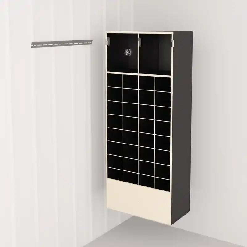 Meuble de rangement 40 casiers pour chaussures
