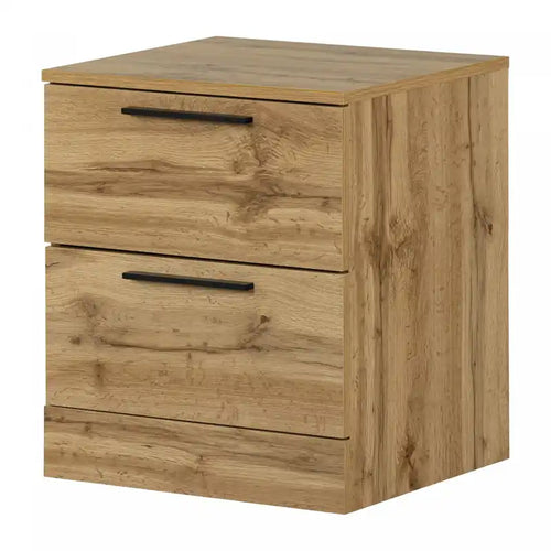 Step One Essential 2-drawer Nightstand - Nordik Oak