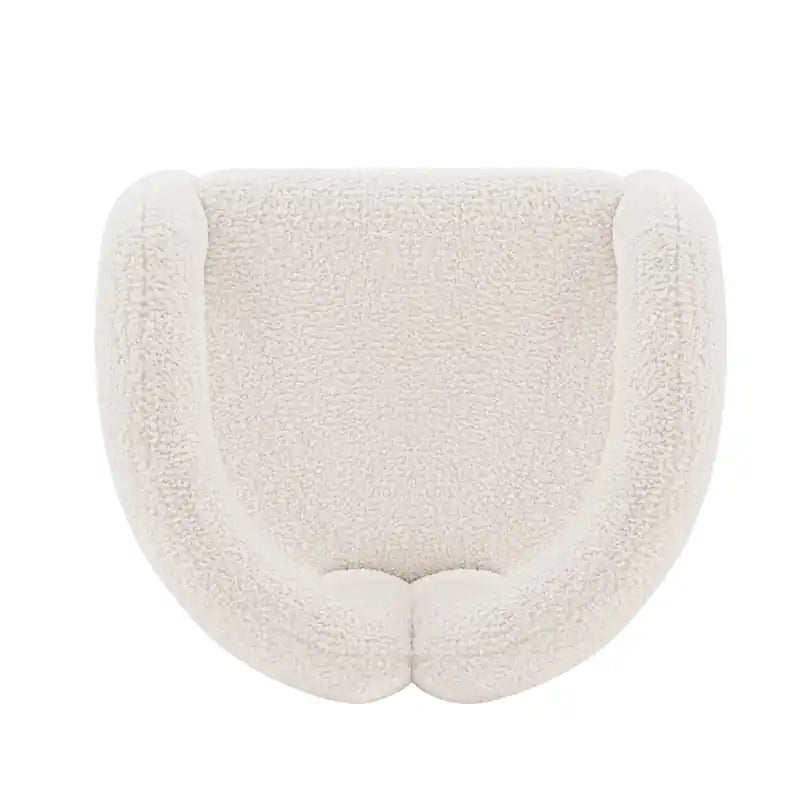 Fauteuil d'appoint moderne en chenille