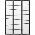 Homcom 3-panel Room Divider Folding Privacy Screen For Bedroom