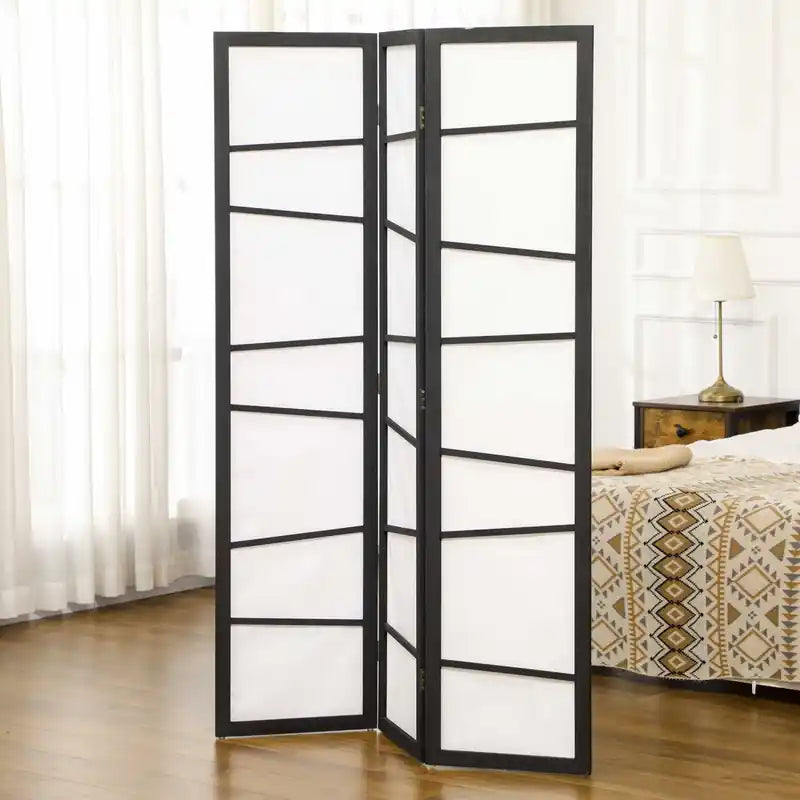 Paravent 3 panneaux pour chambre à coucher