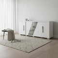 Raia Dining Server with Storage - Made in Italy, Modern, 79.5W